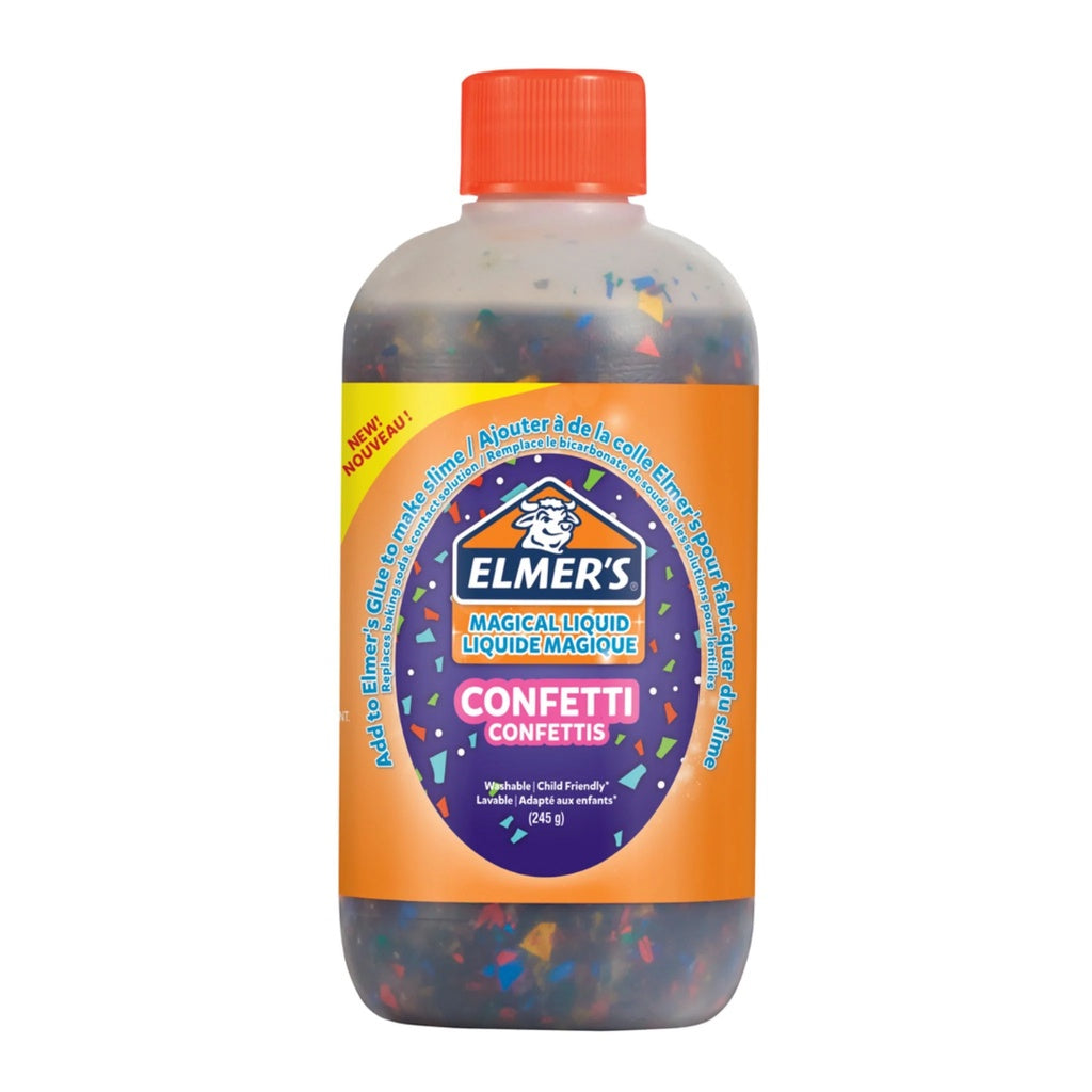 [SG] Elmer's Confetti Magical Liquid Glue 259ML (Multicolor) [Evergreen Stationery]