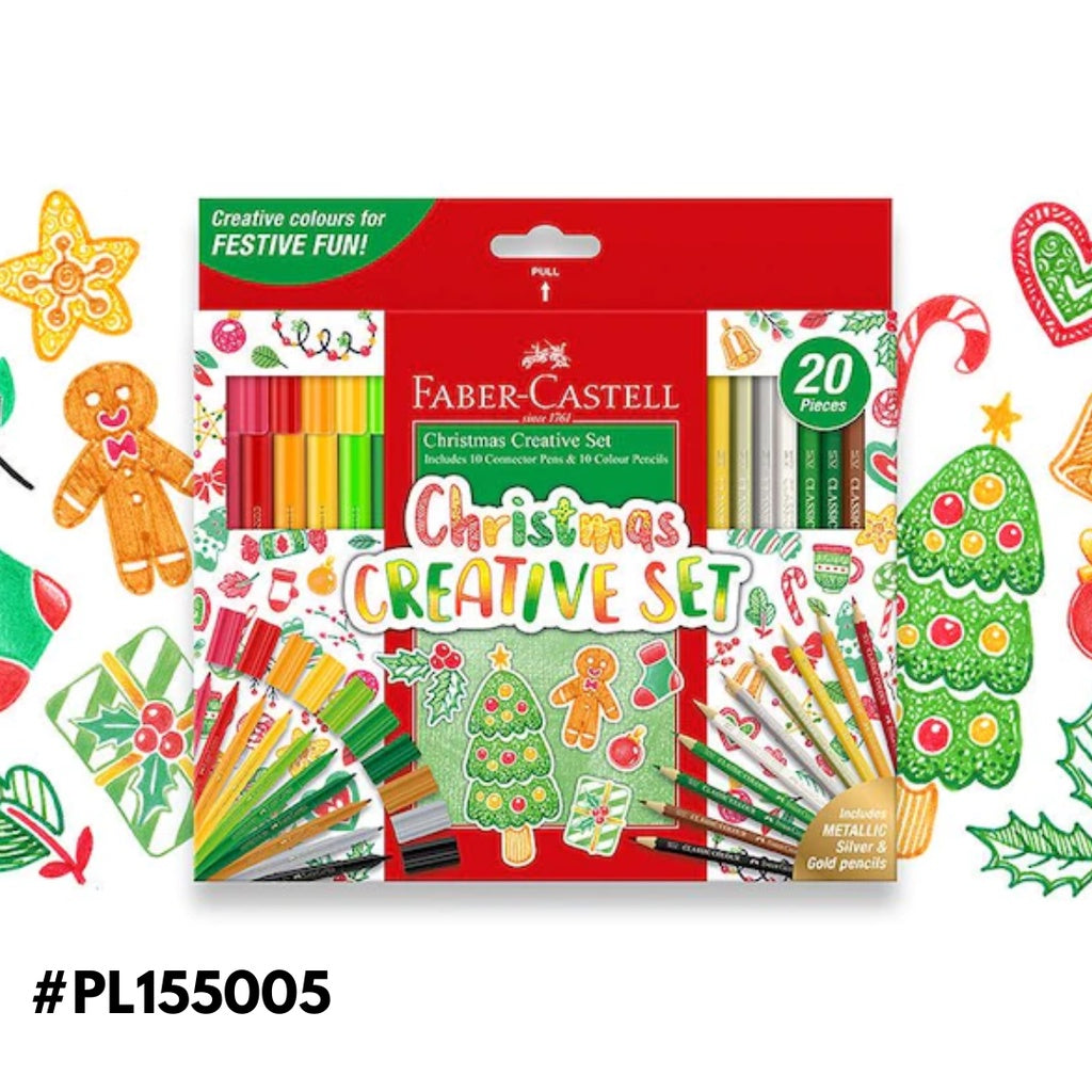 [SG] Faber-Castell PL155035N/PL155005 Col Pcl X10 + Connector Pen X10 [Evergreen Stationery]