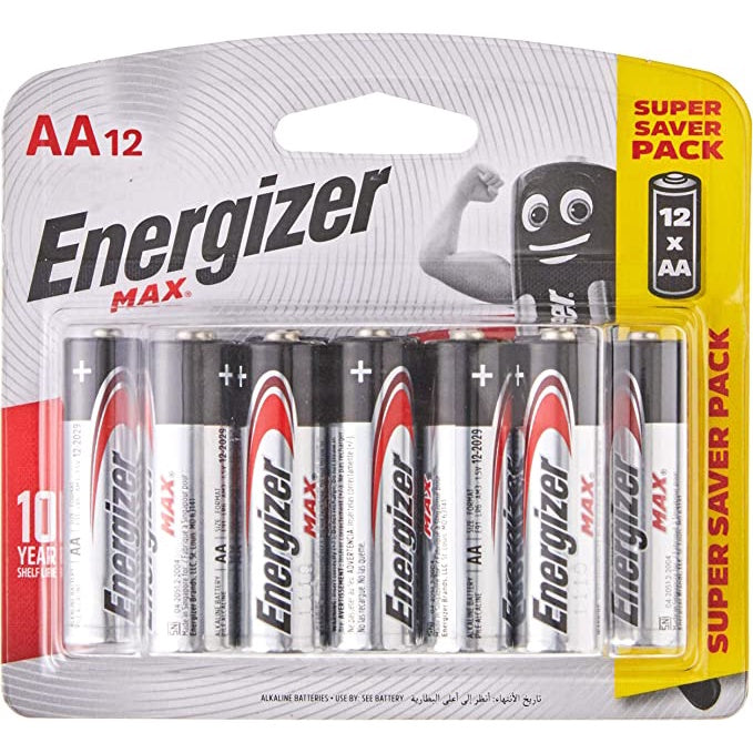 [SG] Energizer Max AAA/AA 12's [Evergreen Stationery]