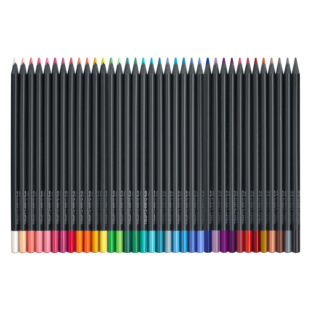 [SG] Faber-Castell PL116436 Col Pcls Black Edition 36L [Evergreen Stationery]
