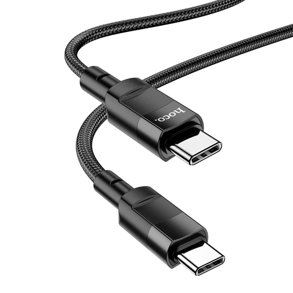 [SG] Hoco U106 Moulder Charging Data Cable Type C to Type C [Evergreen Stationery]