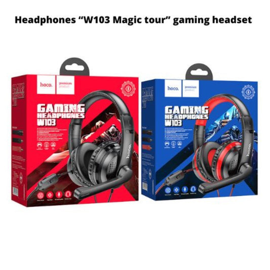 [SG] Hoco W103 Magic Tour Gaming Headset [Evergreen Stationery]