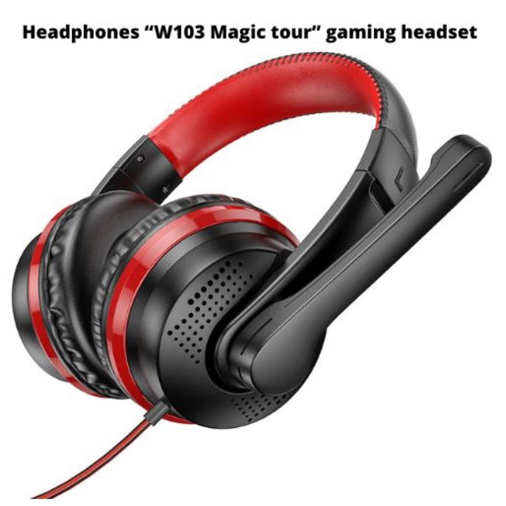 [SG] Hoco W103 Magic Tour Gaming Headset [Evergreen Stationery]