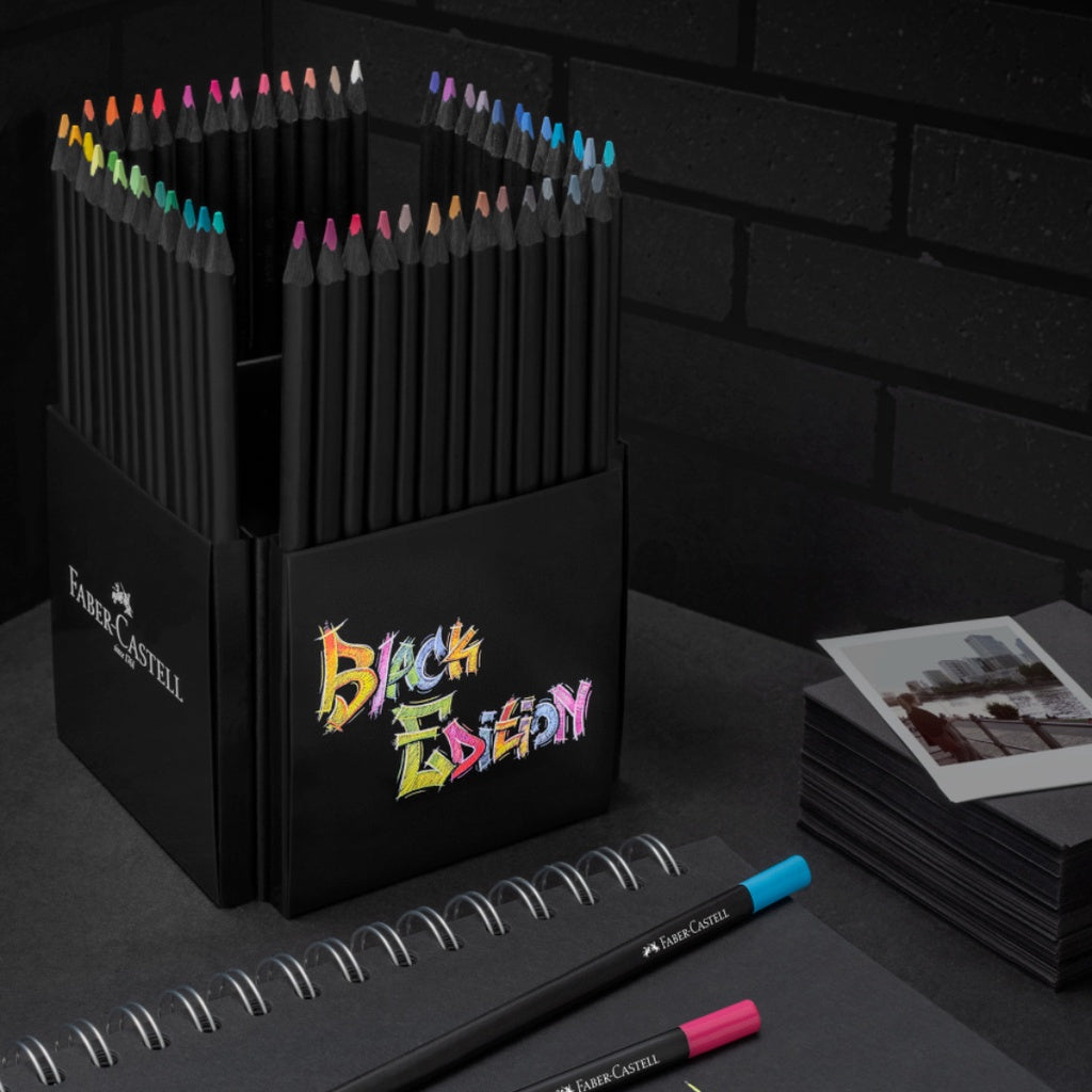 [SG] Faber-Castell PL116450 Col Pcls Black Edition 50L [Evergreen Stationery]