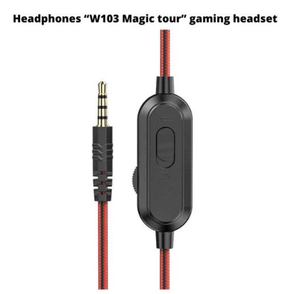 [SG] Hoco W103 Magic Tour Gaming Headset [Evergreen Stationery]