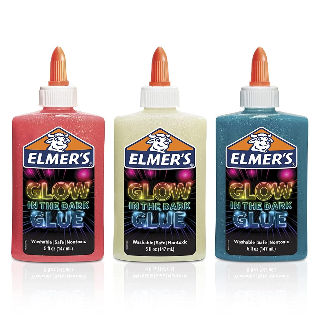 [SG] Elmer's Glow-in-the-Dark Liquid Glue 5OZ [Evergreen Stationery]