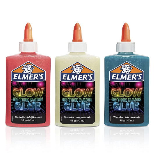 [SG] Elmer's Glow-in-the-Dark Liquid Glue 5OZ [Evergreen Stationery]