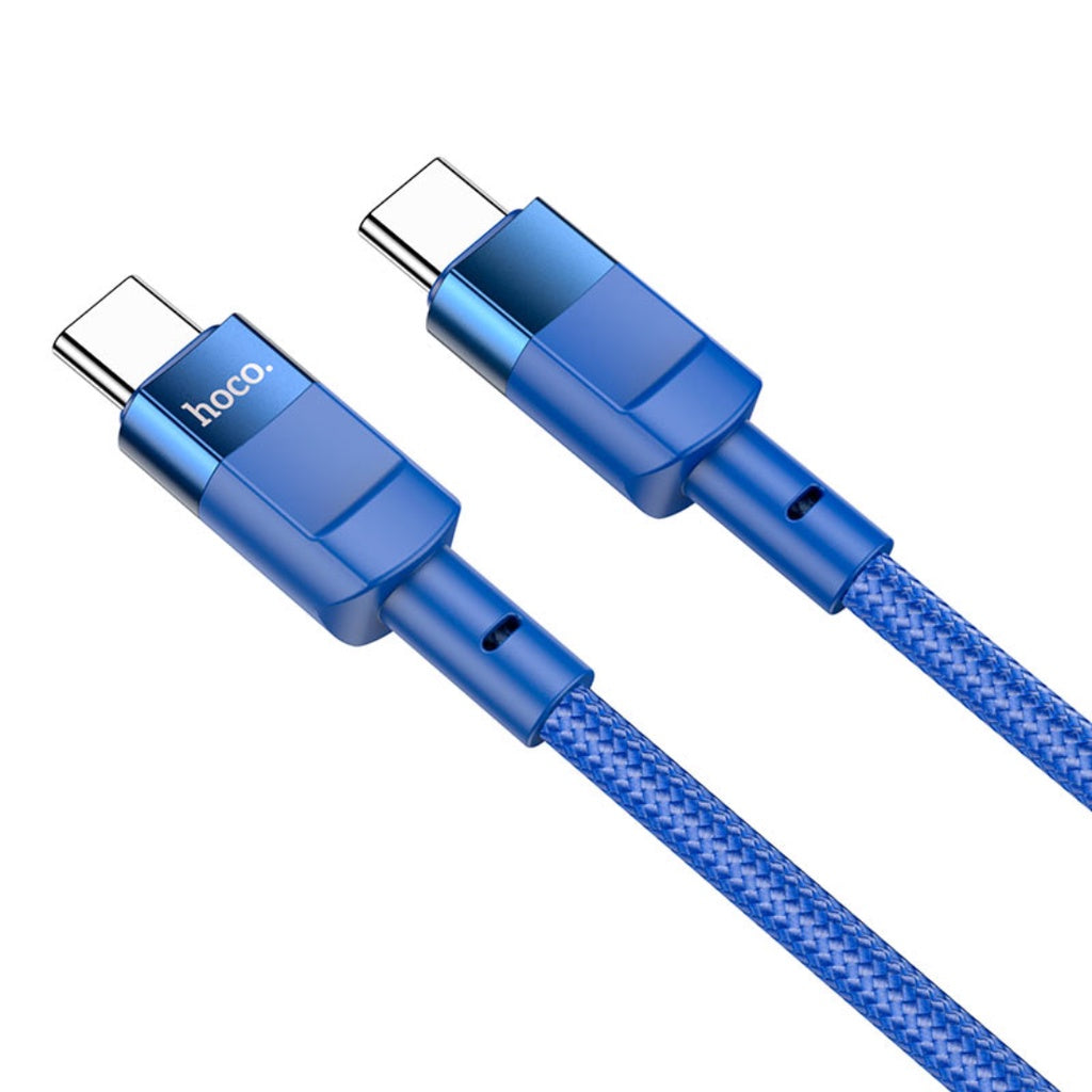 [SG] Hoco U106 Moulder Charging Data Cable Type C to Type C [Evergreen Stationery]