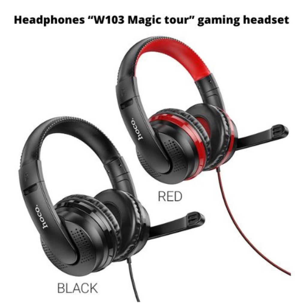 [SG] Hoco W103 Magic Tour Gaming Headset [Evergreen Stationery]