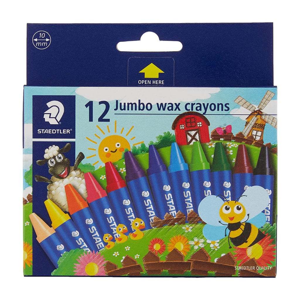 [SG] Staedtler Luna Colored Pencil 12pcs & Wax Crayons 12pcs [Evergreen Stationery]
