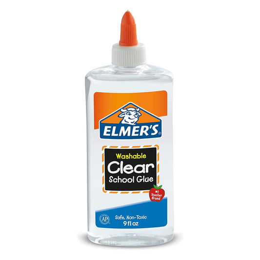 [SG] Elmer's Clear School Glue 9OZ [Evergreen Stationery]