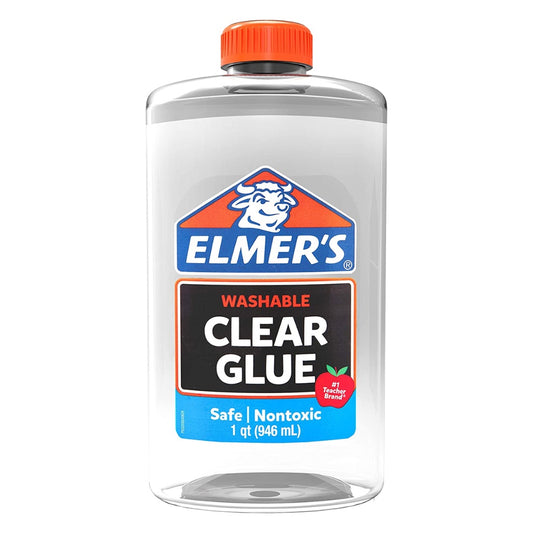 [SG] Elmer's Clear School Glue 32OZ (1Q) [Evergreen Stationery]