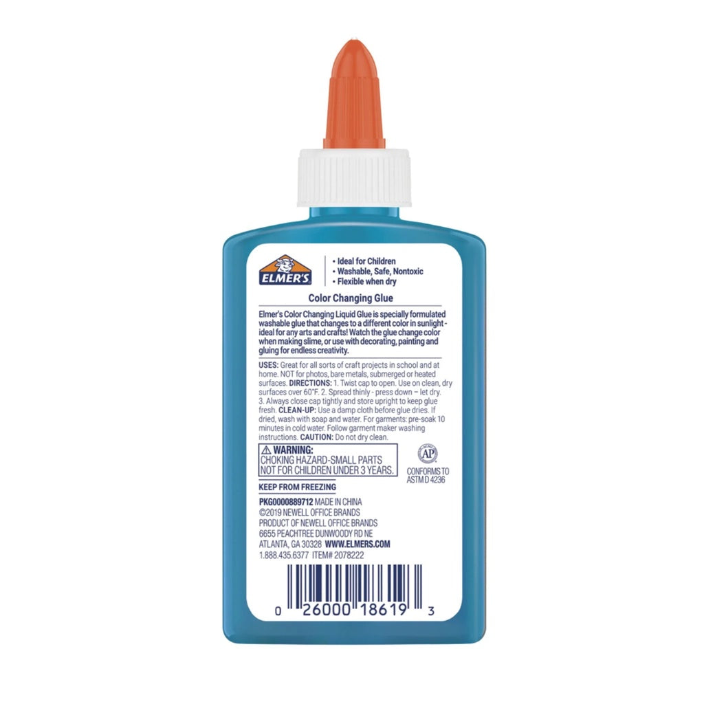 [SG] Elmer's Color Changing Glue 5OZ [Evergreen Stationery]