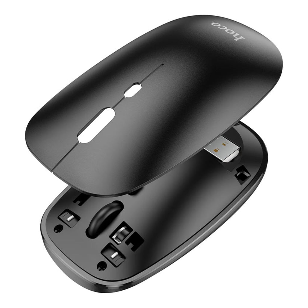 [SG] Hoco GM15 Art Dual-mode Wireless Mouse [Evergreen Stationery]