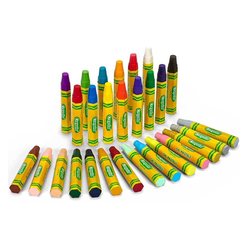 [SG] Crayola 524628 Hexagon Oil Pastels 28ct [Evergreen Stationery]