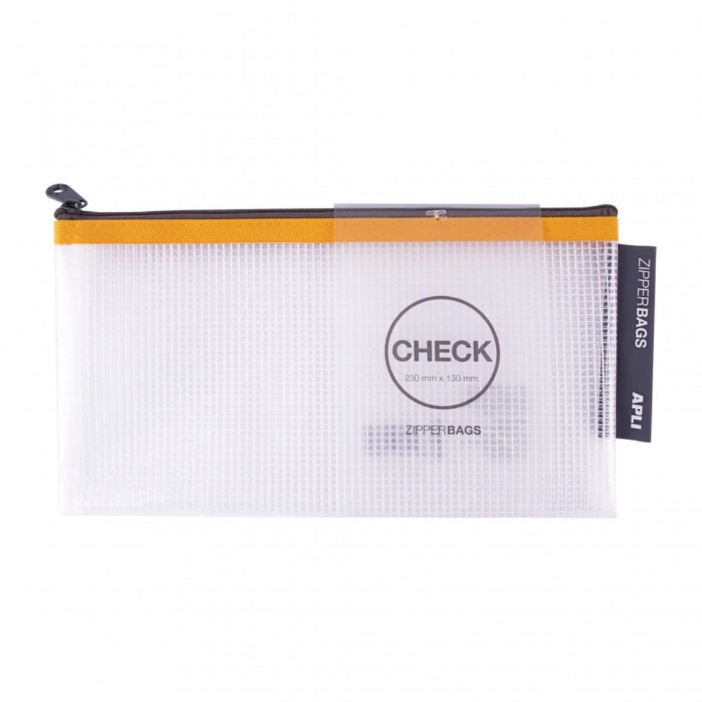[SG] Apli Zipper Bag 230 x 130mm [Evergreen Stationery]