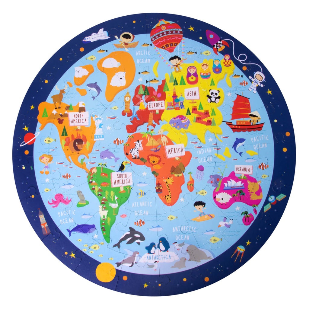 [SG] Apli Circular Puzzle 48pcs [Evergreen Stationery]