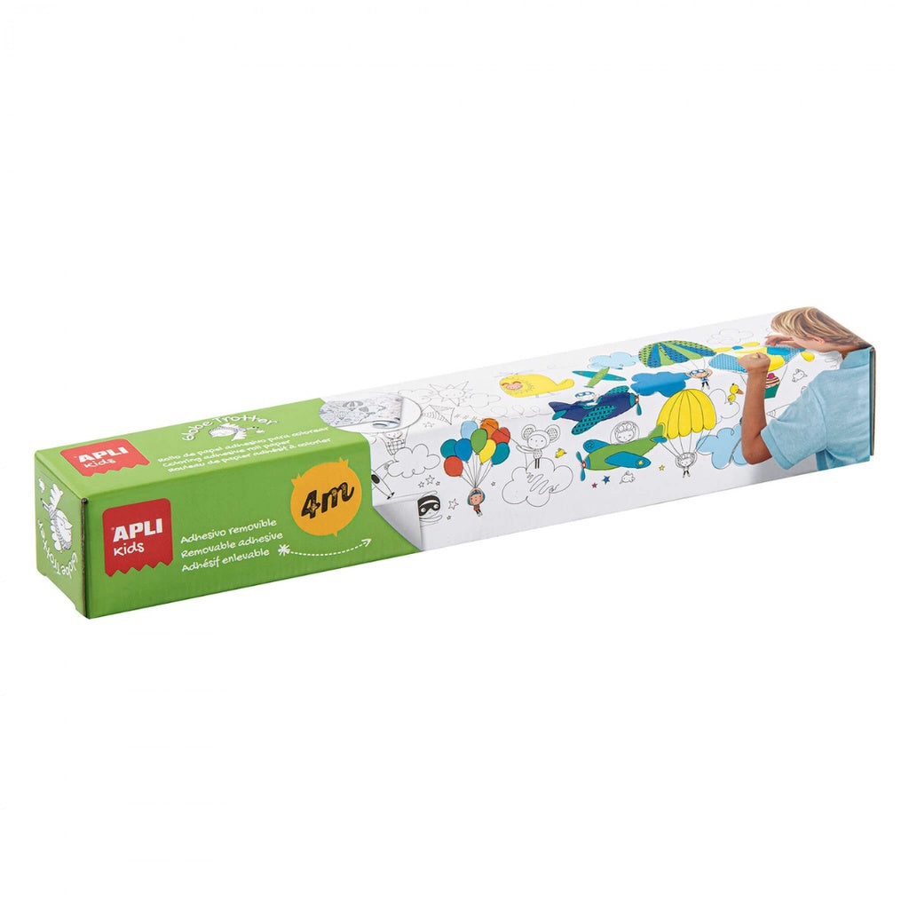 [SG] Apli Adhesive Coloring Rolls Display (12 rolls in 2 models) [Evergreen Stationery]