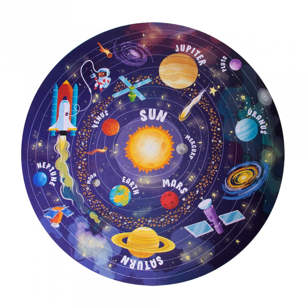 [SG] Apli Circular Puzzle 48pcs [Evergreen Stationery]