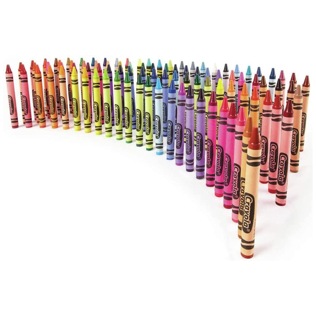 [SG] Crayola 520096 Classic Color Crayons in Flip-Top Pack with Sharpener 96ct [Evergreen Stationery]