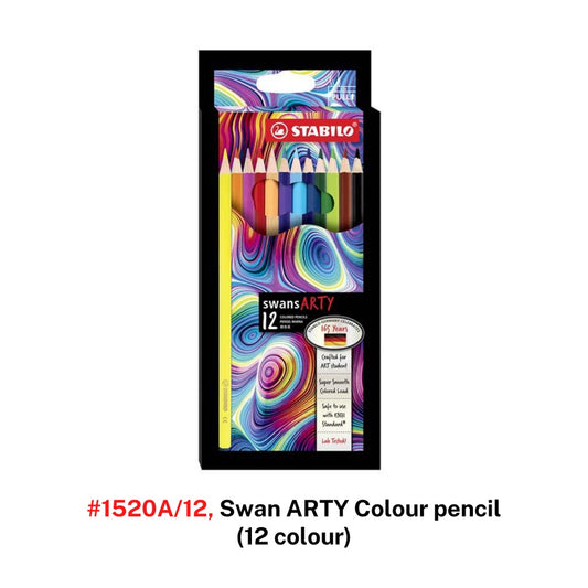 [SG] #1520A/12/24/36, Stabilo Swan ARTY Colour pencil (12/24/36 colour) [Evergreen Stationery]