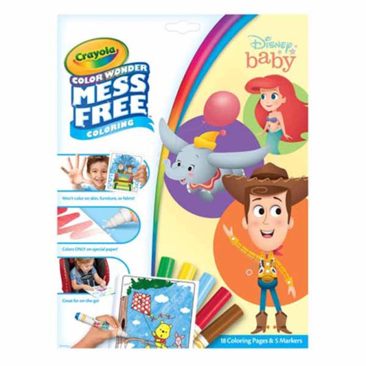 [SG] Crayola 752781 Color Wonder Disney Baby Foldalope [Evergreen Stationery]