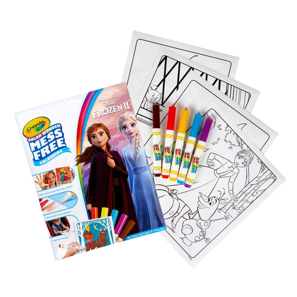 [SG] Crayola 757002 Color Wonder Frozen Foldalope [Evergreen Stationery]