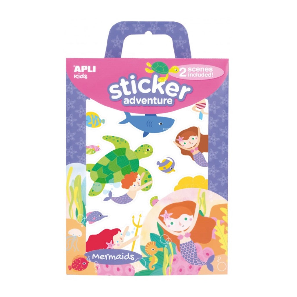 [SG] Apli Sticker Adventure 2pcs [Evergreen Stationery]