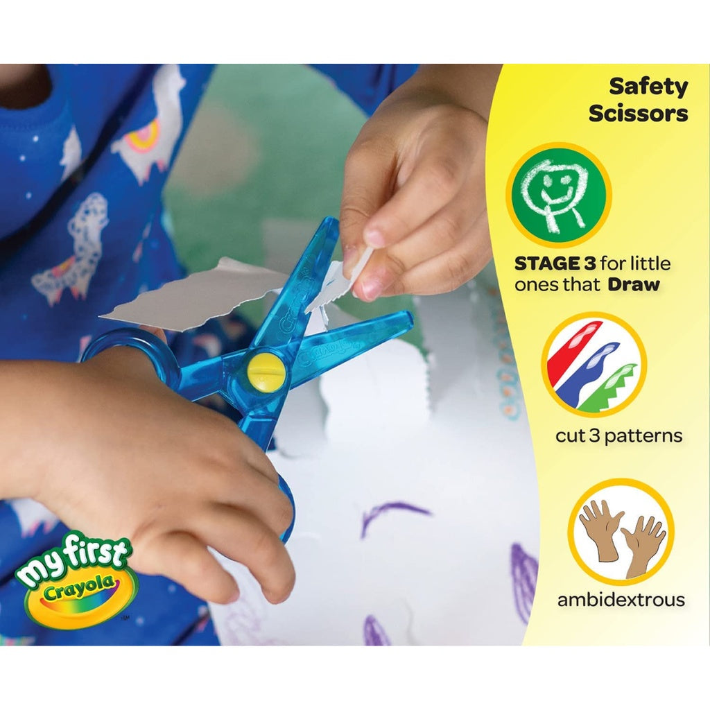 [SG] Crayola 811458 My First Safety Scissors 3ct [Evergreen Stationery]