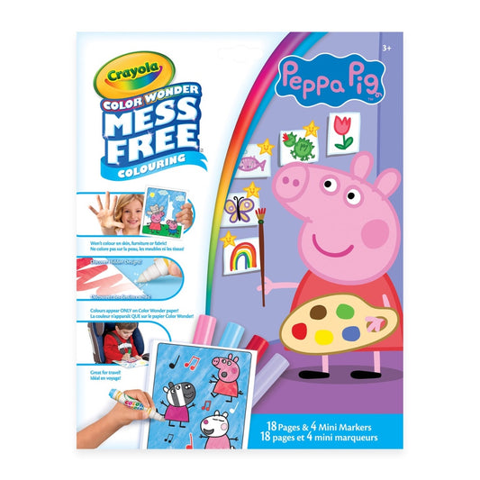 [SG] Crayola 757145 Color Wonder Peppa Pig [Evergreen Stationery]
