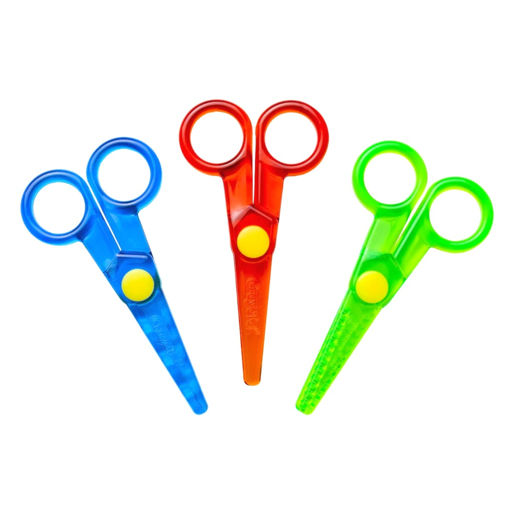 [SG] Crayola 811458 My First Safety Scissors 3ct [Evergreen Stationery]