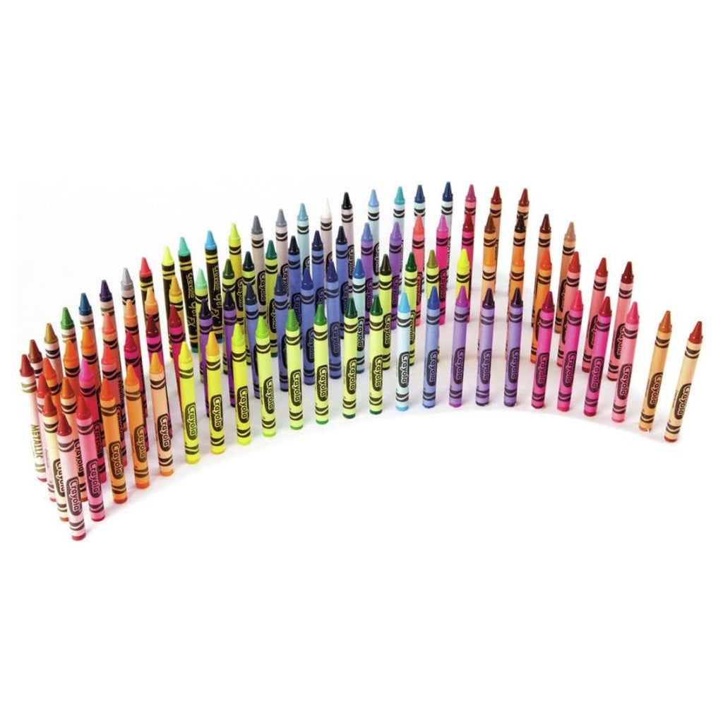 [SG] Crayola 520096 Classic Color Crayons in Flip-Top Pack with Sharpener 96ct [Evergreen Stationery]