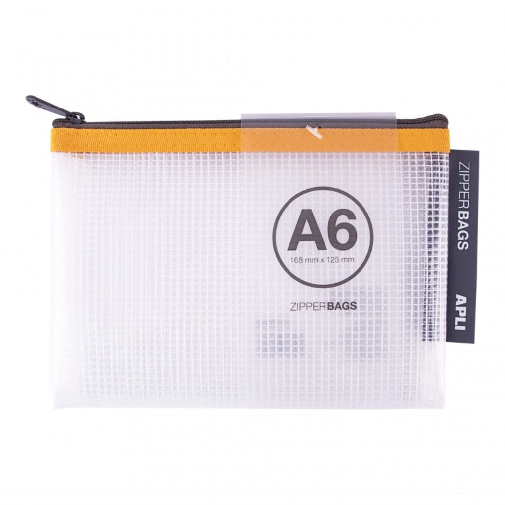 [SG] Apli Zipper Bag A6 [Evergreen Stationery]