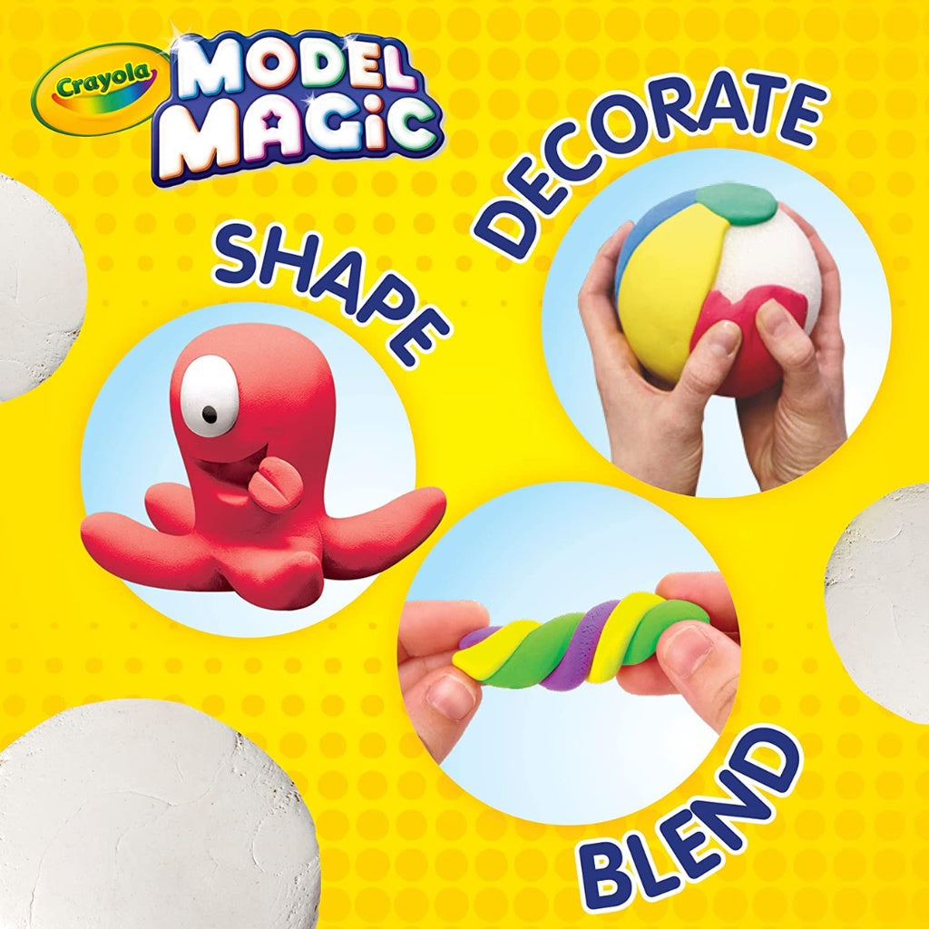 [SG] Crayola 574401 Model Magic White 4oz [Evergreen Stationery]