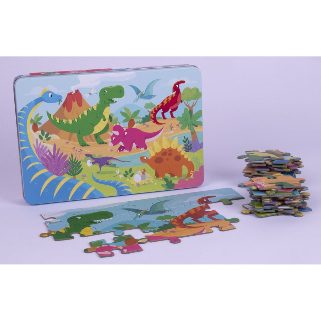 [SG] Apli Puzzle Dinosaurs 48pcs [Evergreen Stationery]