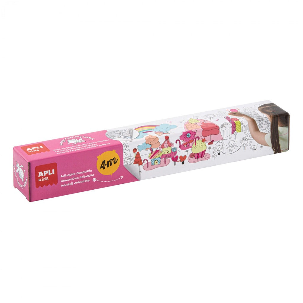 [SG] Apli Adhesive Coloring Rolls Display (12 rolls in 2 models) [Evergreen Stationery]