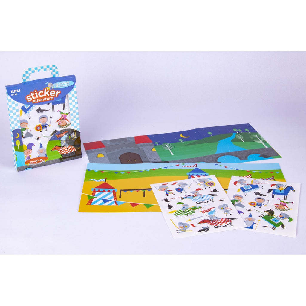 [SG] Apli Sticker Adventure 2pcs [Evergreen Stationery]