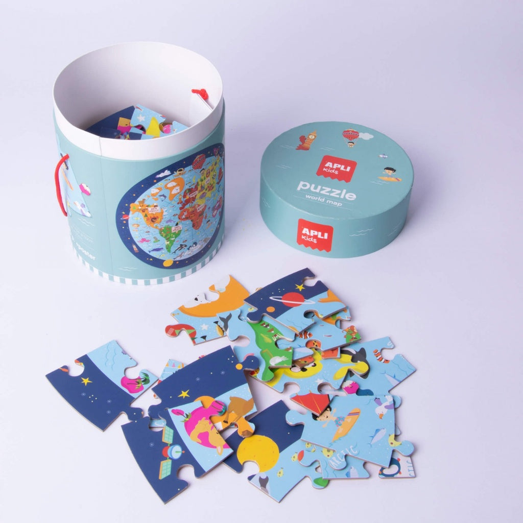 [SG] Apli Circular Puzzle 48pcs [Evergreen Stationery]