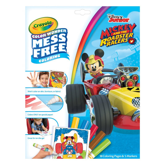 [SG] Crayola 757006 Color Wonder Mickey Mouse Roadster Racers Foldalope [Evergreen Stationery]