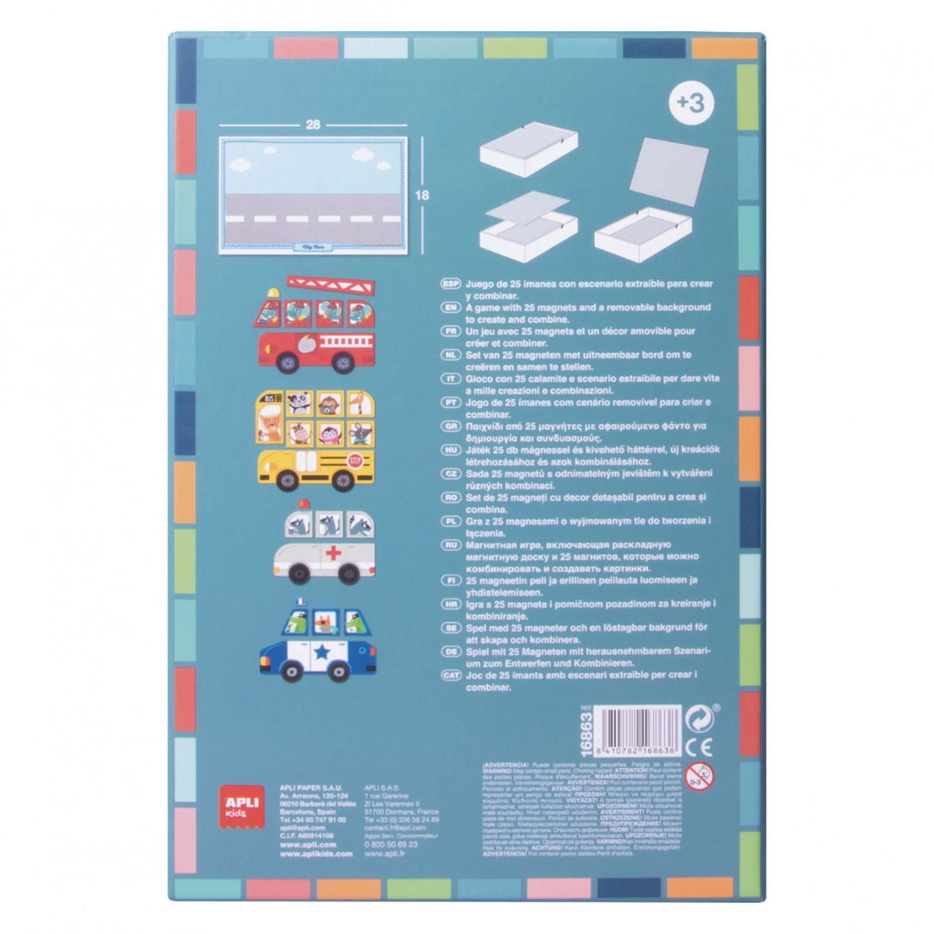 [SG] Apli Magnets Game [Evergreen Stationery]