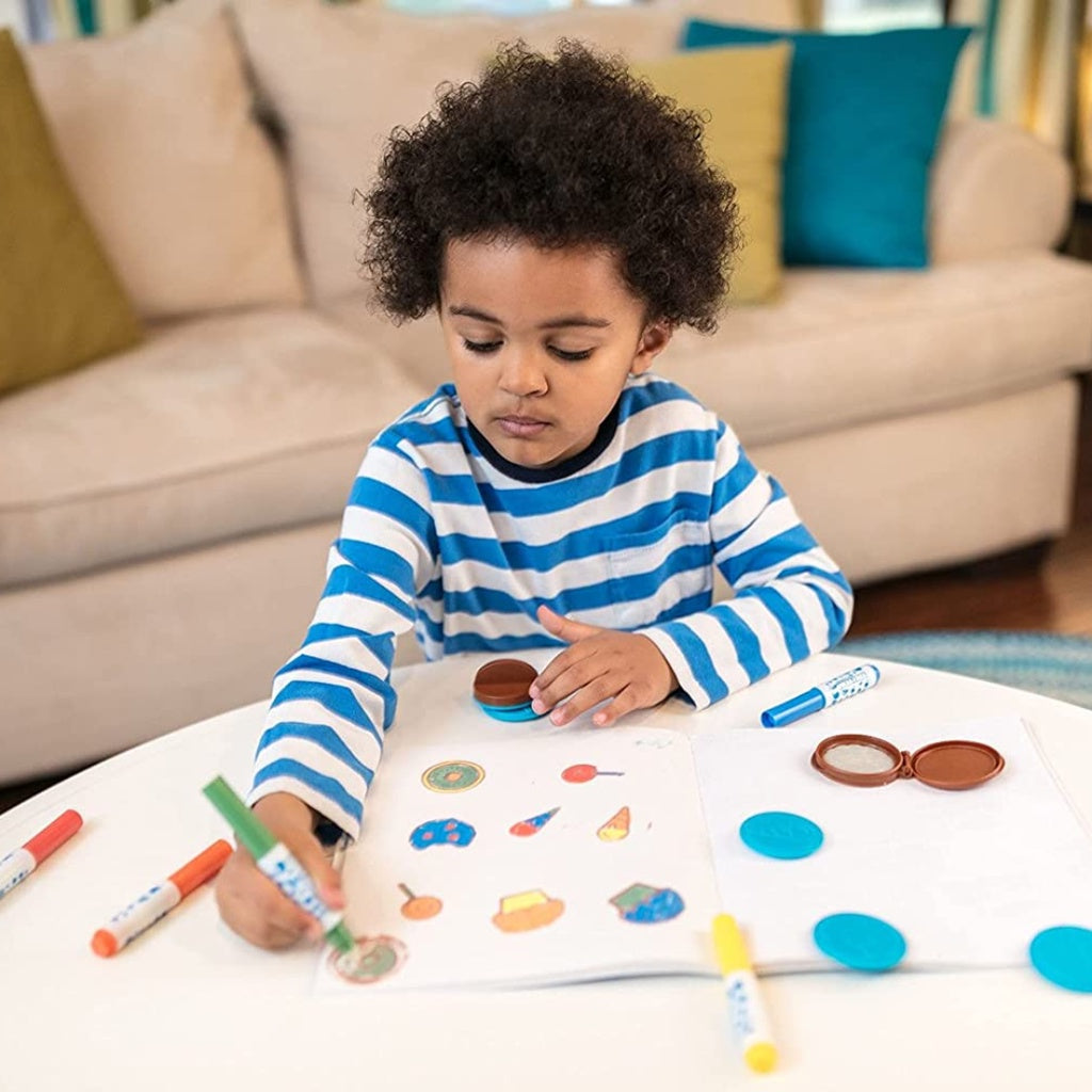 [SG] Crayola 752452 Color Wonder Mess Free Coloring Scented Stampers & Markers Set 12ct [Evergreen Stationery]