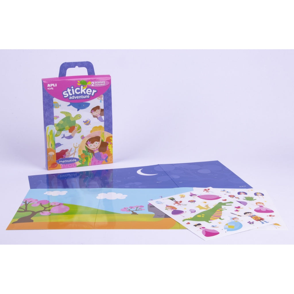 [SG] Apli Sticker Adventure 2pcs [Evergreen Stationery]