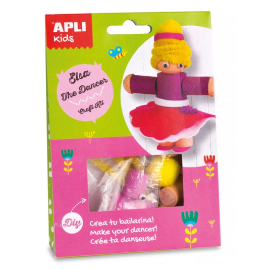 [SG] Apli Elsa the Dancer | Leo the Soldier Craft Kit [Evergreen Stationery]
