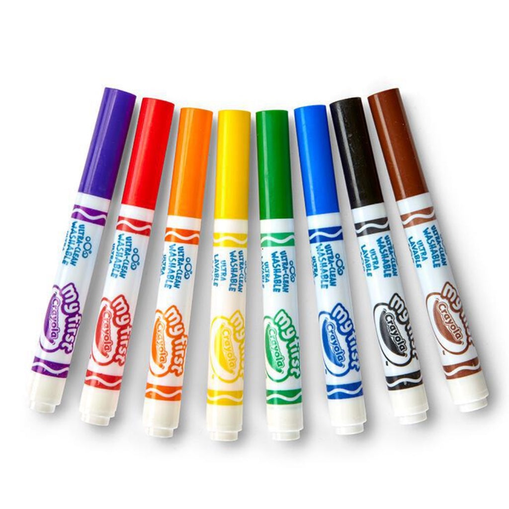 [SG] Crayola 811324 Washable Markers 8ct [Evergreen Stationery]