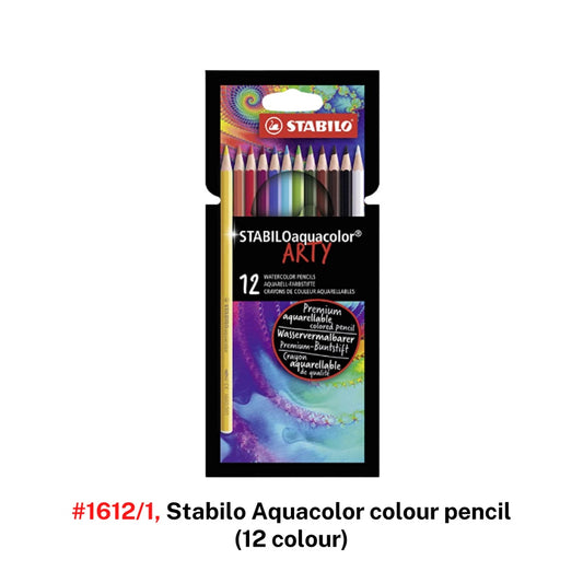 [SG] #1612/24/36/1, Stabilo Aquacolor colour pencil (12/24/36 colour) [Evergreen Stationery]