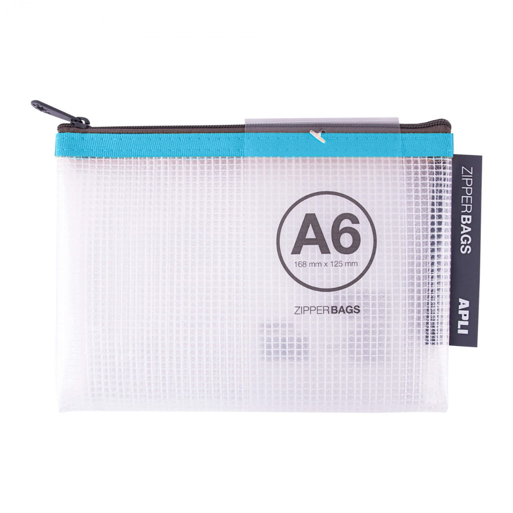 [SG] Apli Zipper Bag A6 [Evergreen Stationery]