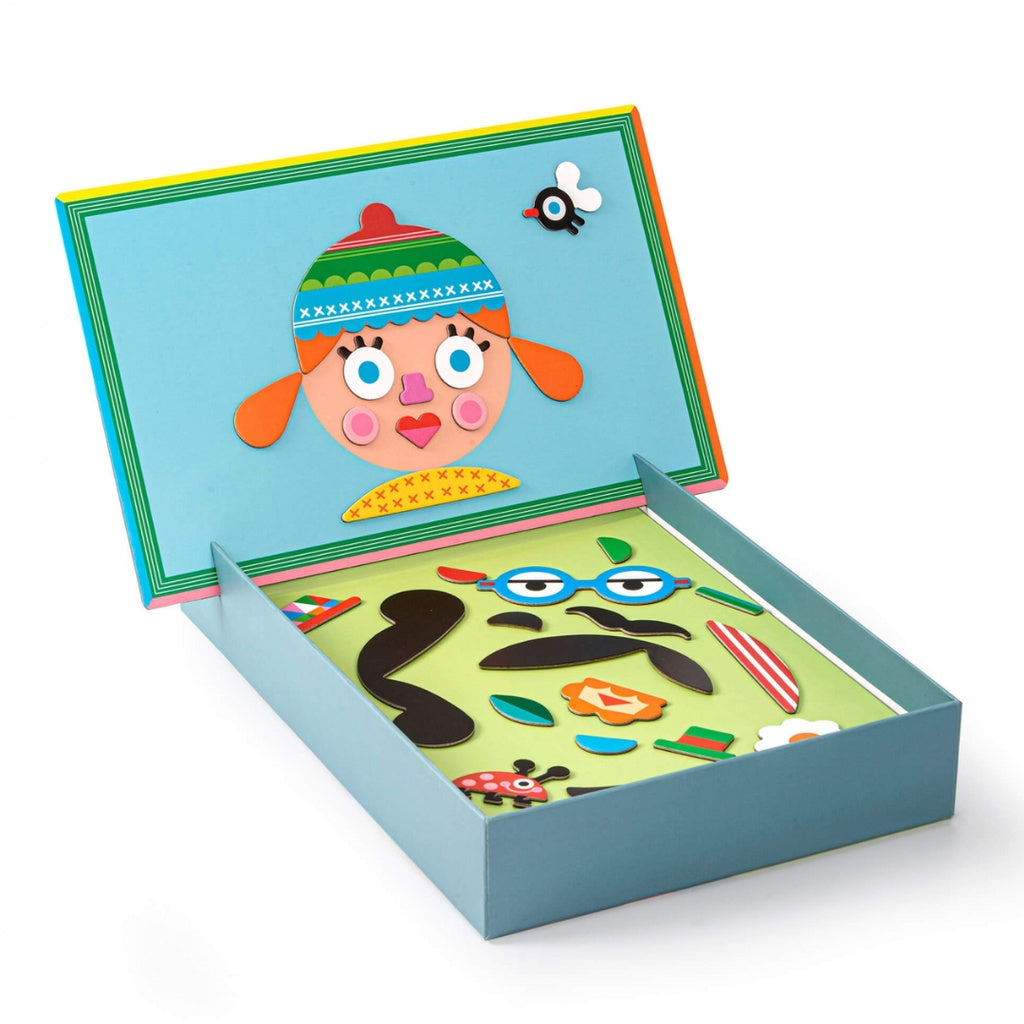[SG] Apli Faces Magnets [Evergreen Stationery]