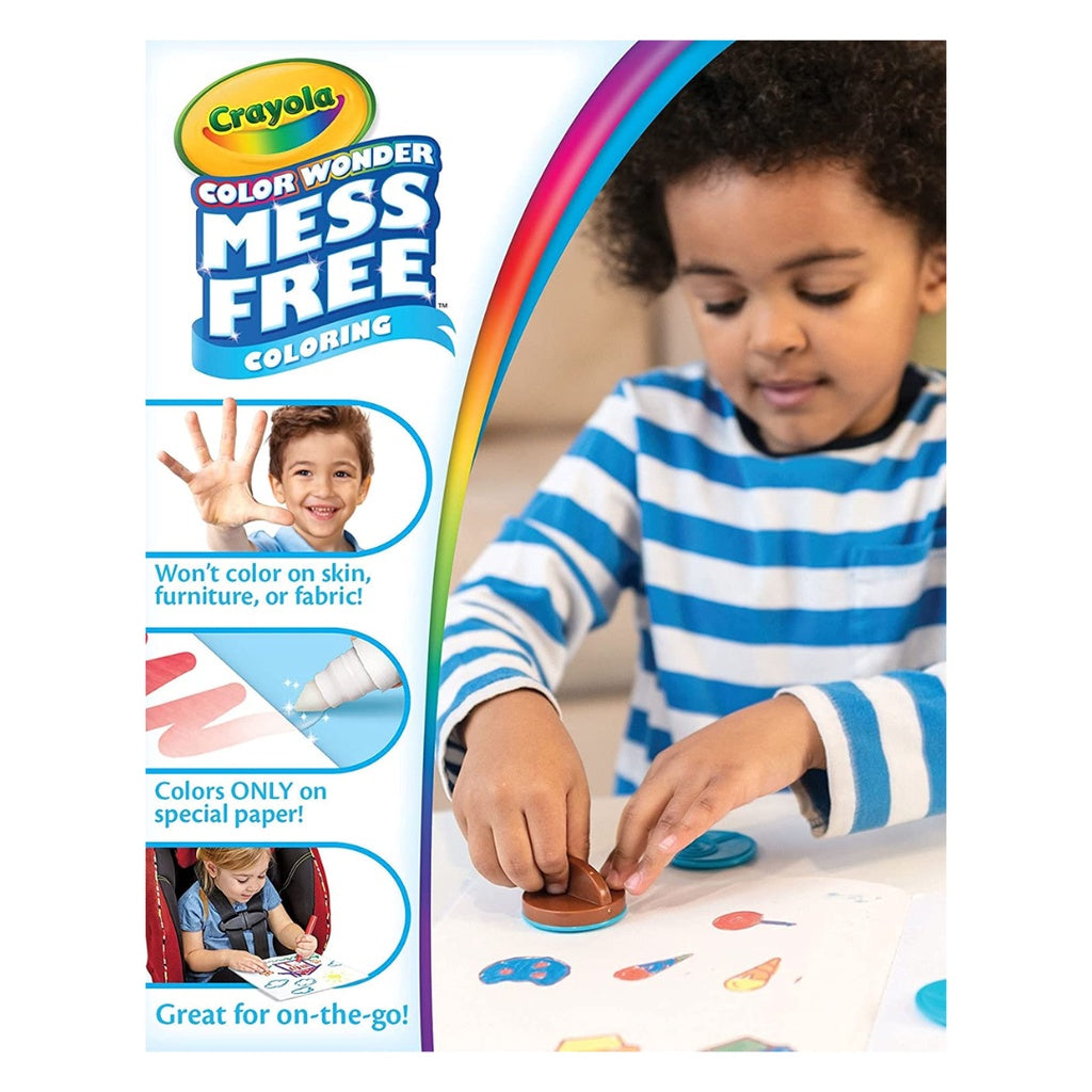 [SG] Crayola 752452 Color Wonder Mess Free Coloring Scented Stampers & Markers Set 12ct [Evergreen Stationery]