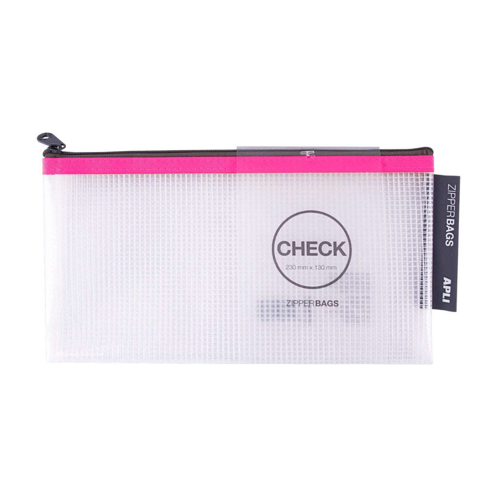 [SG] Apli Zipper Bag 230 x 130mm [Evergreen Stationery]