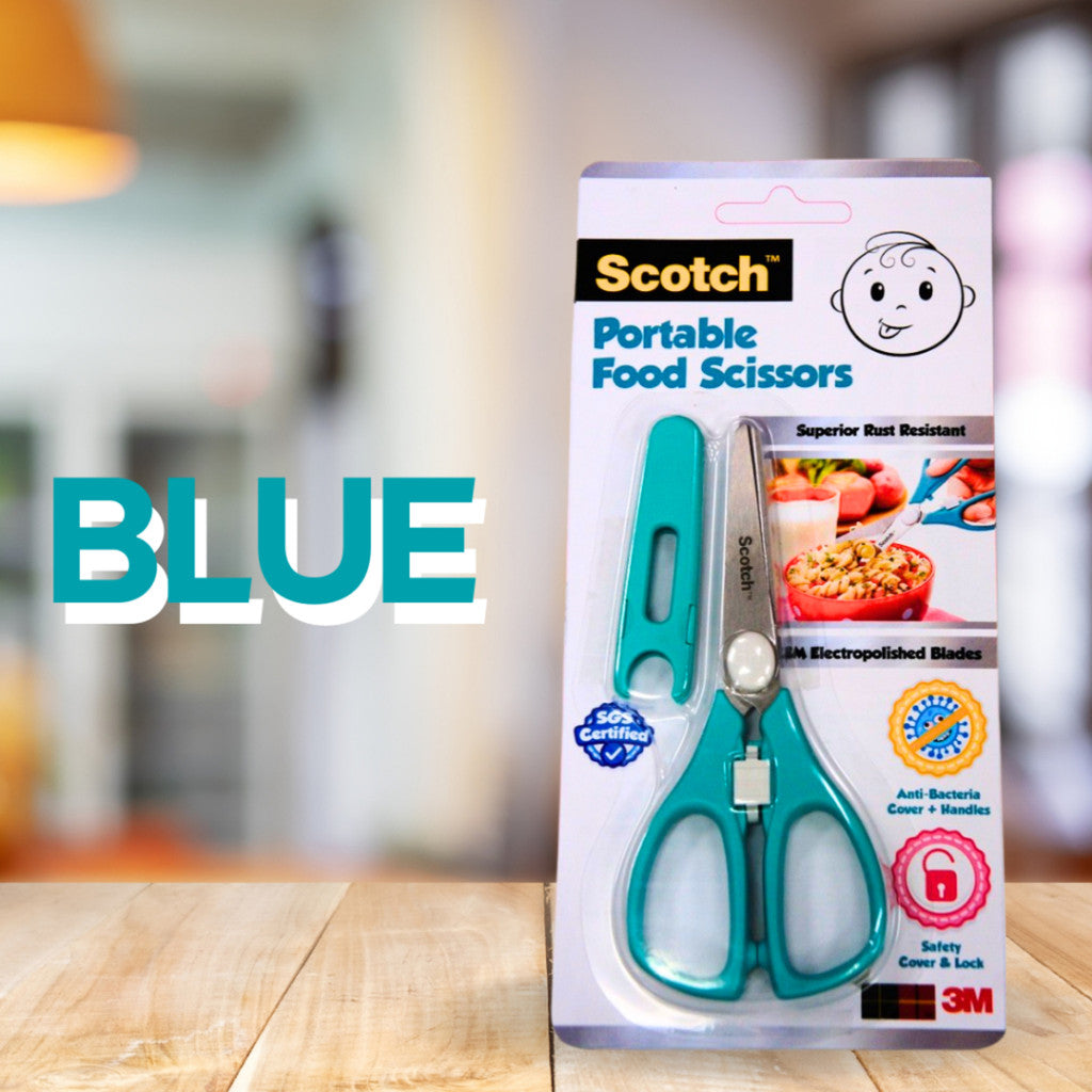 [SG] Scotch™ Portable Food Scissors - Baby/Toddler/Cutting/Weaning(PS-AB/PS-ABP) [Evergreen Stationery]
